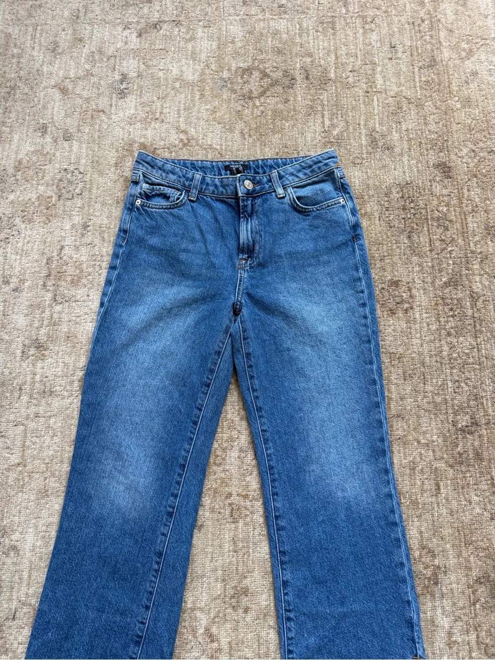 Forever 21 Medium Blue Straight-Leg Kids Jeans